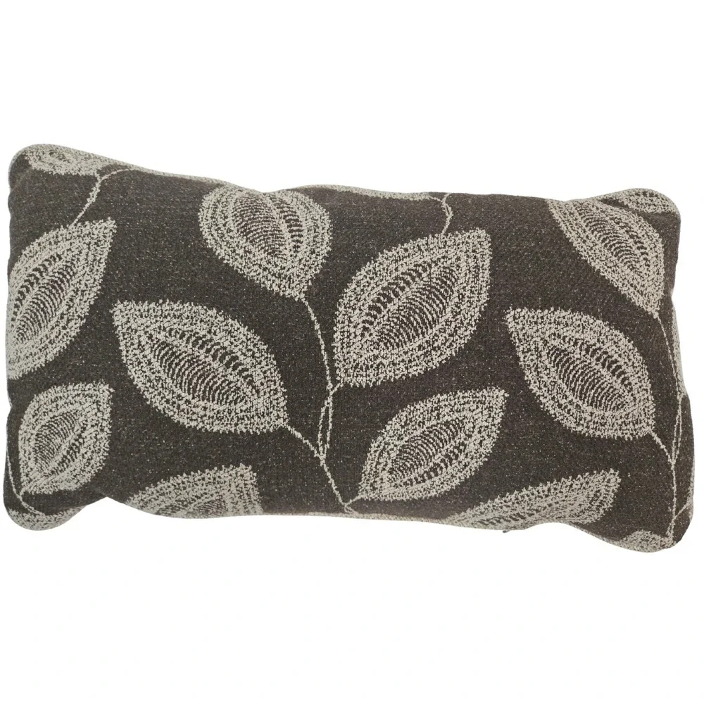 D.V. KAP Home Adril Throw Pillow 14X24 Inch Special Sizing (when flat) Brown Hue